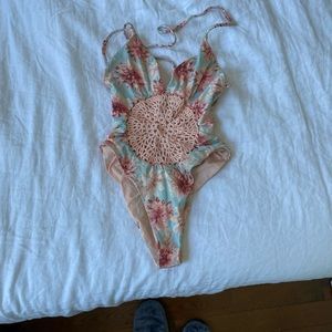Frankie’s Bikinis Crochet One piece